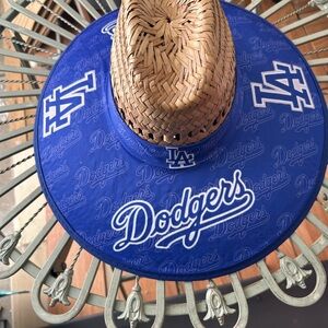 La Dodgers straw hat